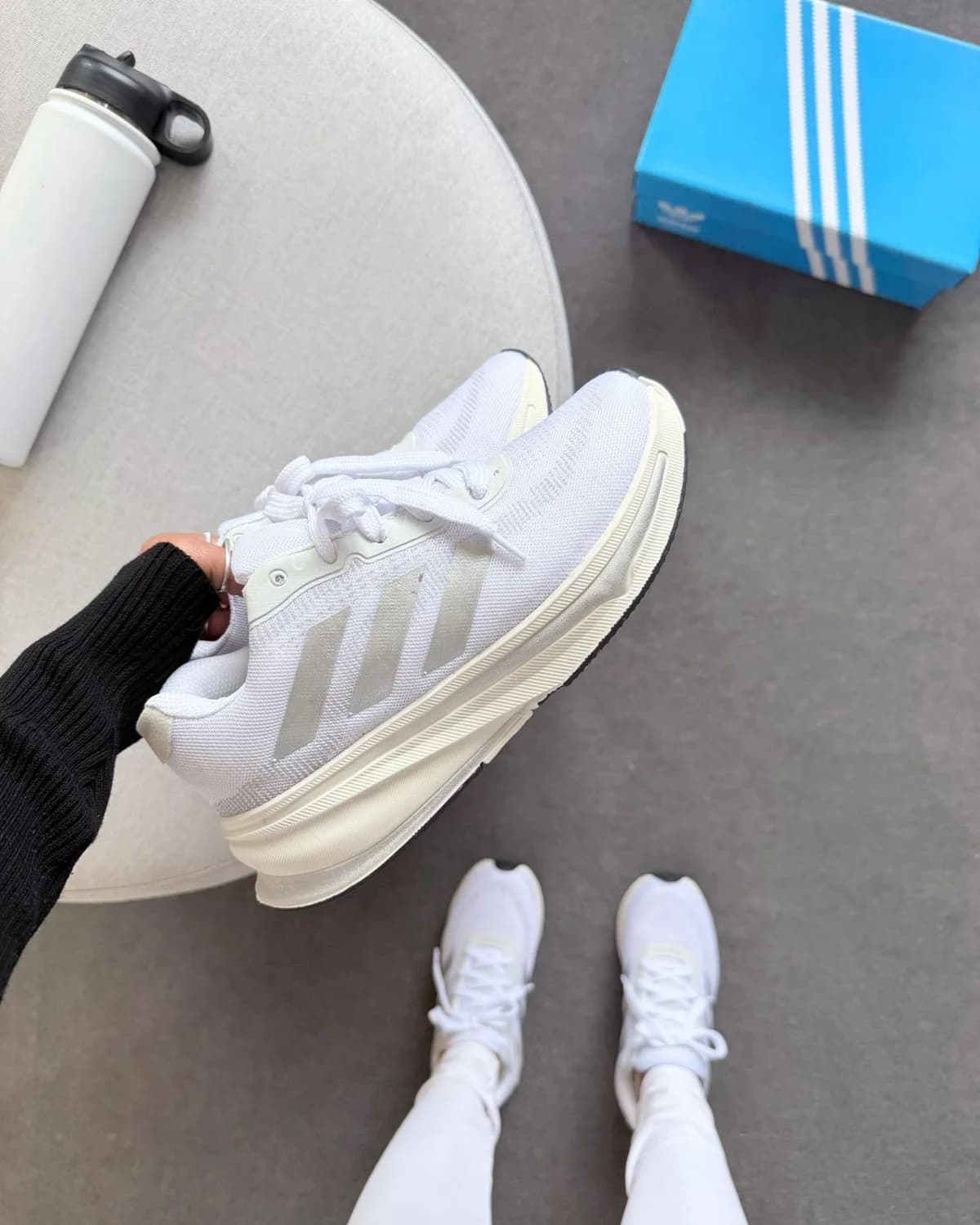 Adidas de corrida branco
