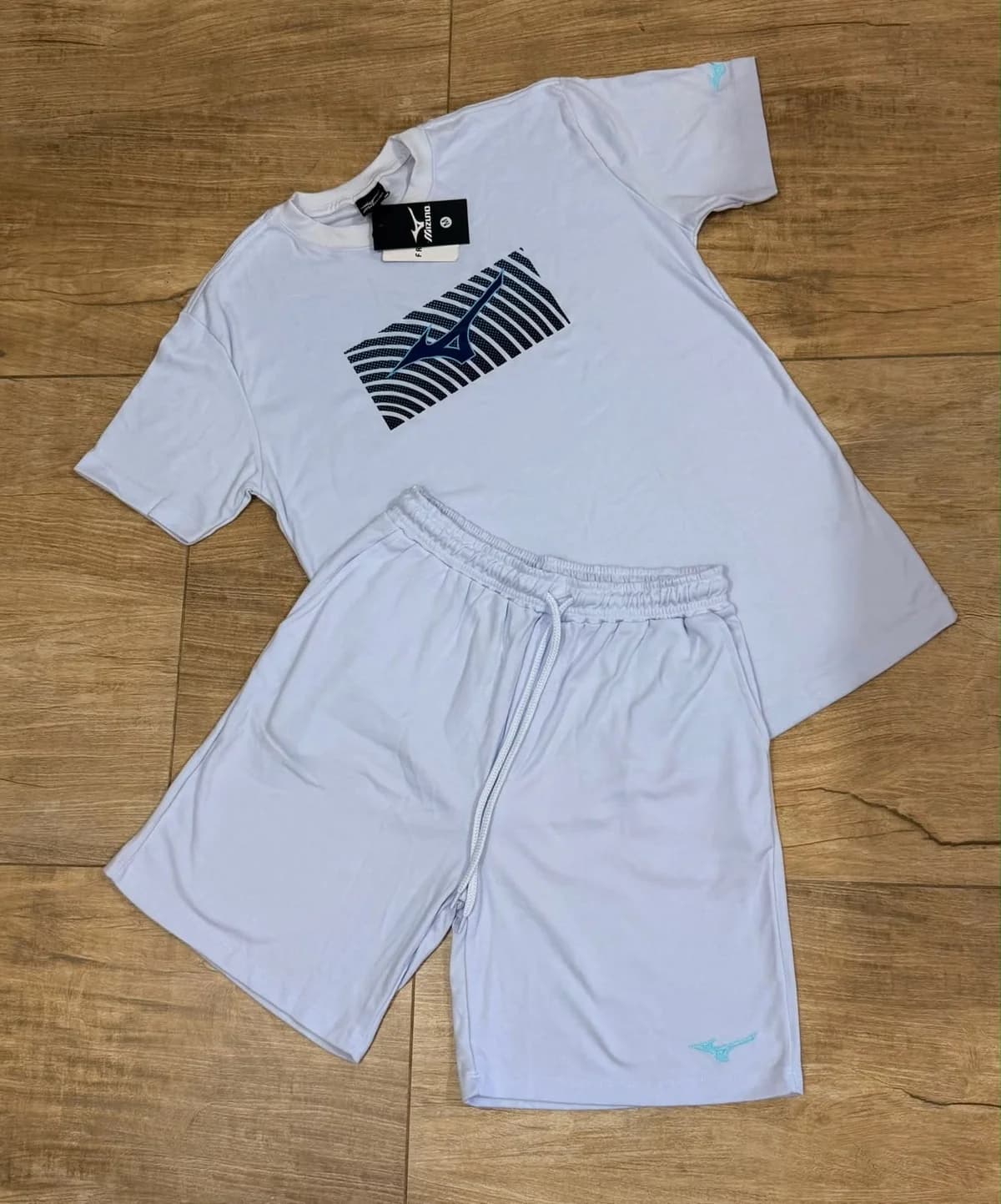 Conjunto Mizuno branco
